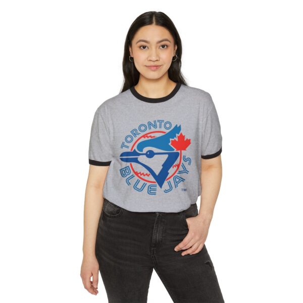Toronto Blue Jays Unisex Cotton Ringer T-Shirt - Image 11