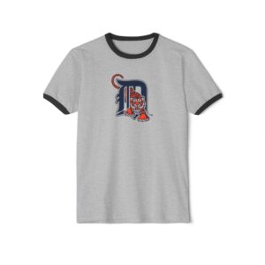 Detroit Tigers Unisex Cotton Ringer T-Shirt