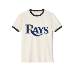 Tampa Bay Rays Unisex Cotton Ringer T-Shirt