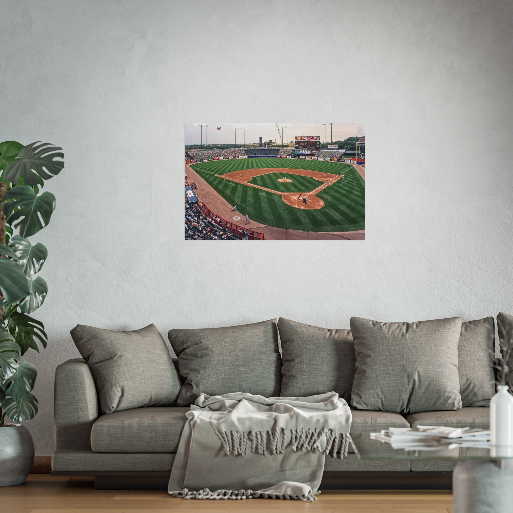 Milwaukee Brewers County Stadium Fine Art Posters - Image 2
