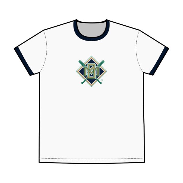 Milwaukee Brewers Men's Staple Ringer Tee - Image 3