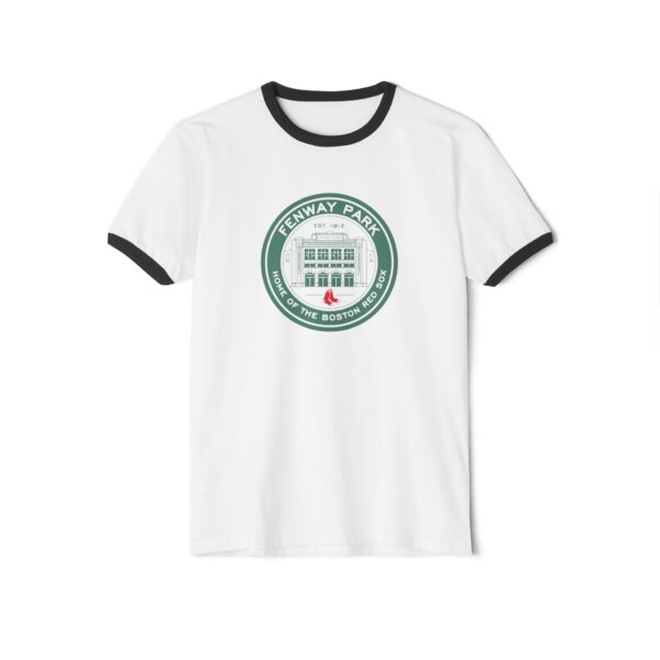 Boston Red Sox Fenway Park Unisex Cotton Ringer T-Shirt - Image 5