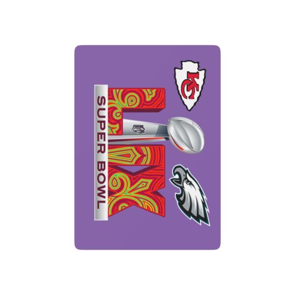 Eagles vs Chiefs 2025 Super Bowl LIX Poker Playing Cards for Game Night - Image 2