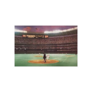 Cincinnati Reds Riverfront Stadium Pete Rose Hit to Surpases Ty Cobb Fine Art Posters