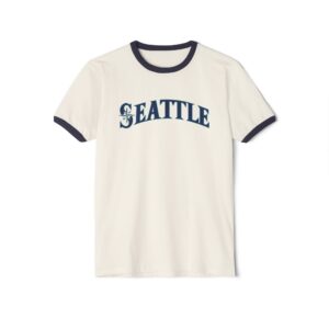 Seattle Mariners Unisex Cotton Ringer T-Shirt