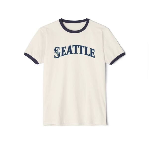 Seattle Mariners Unisex Cotton Ringer T-Shirt