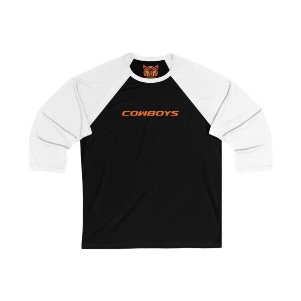 Oklahoma State Cowboys Unisex 34 Sleeve Baseball Tee - Image 9