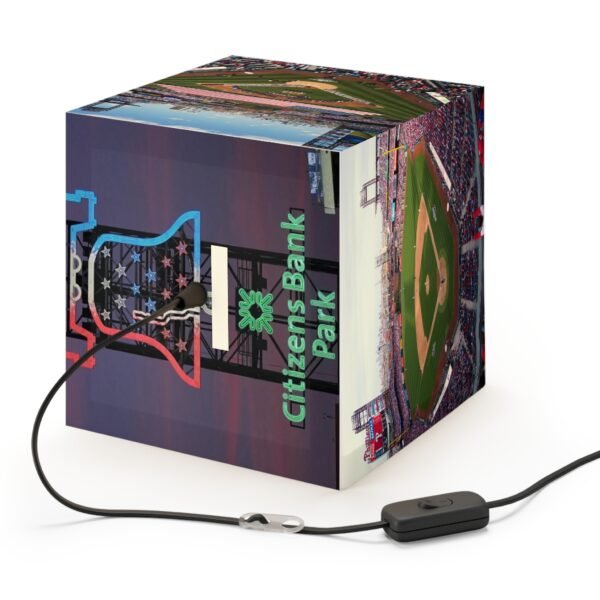 Philadelphia Phillies Citizens Bank Park Light Cube Lamp - Image 3