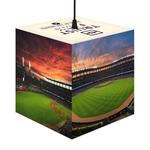 Atlanta Braves Truist Park Light Cube Lamp - Image 2