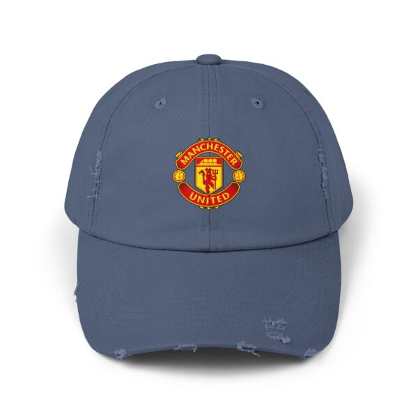 Manchester United Unisex Distressed Cap - Image 25