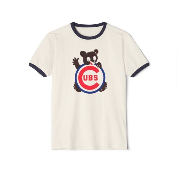 Chicago Cubs Unisex Cotton Ringer T-Shirt