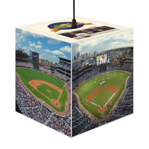 Atlanta Braves Turner Field Park Light Cube Lamp