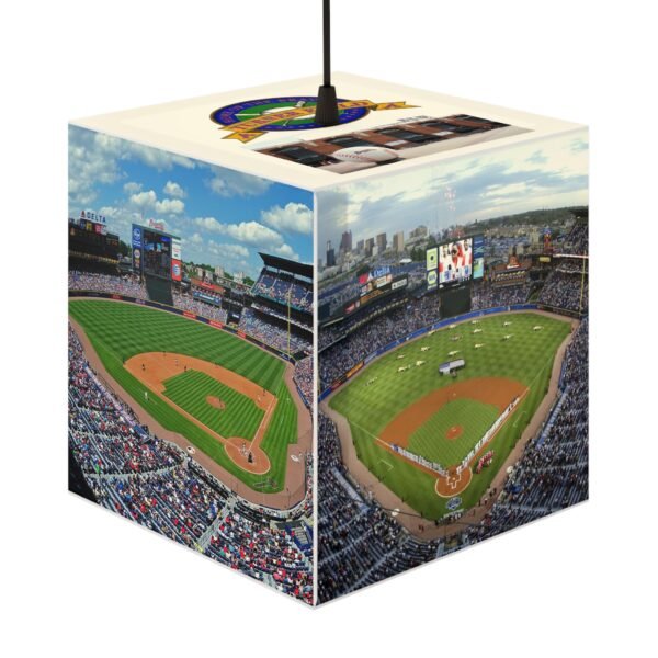 Atlanta Braves Turner Field Park Light Cube Lamp