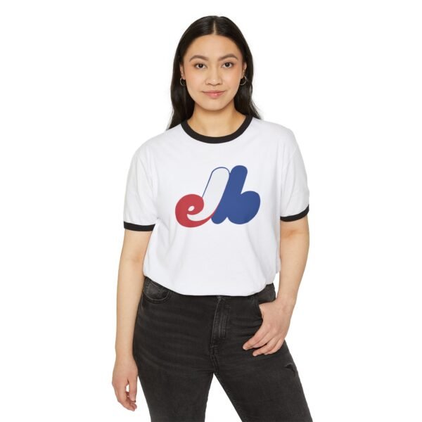 Montreal Expos Unisex Cotton Ringer T-Shirt - Image 11