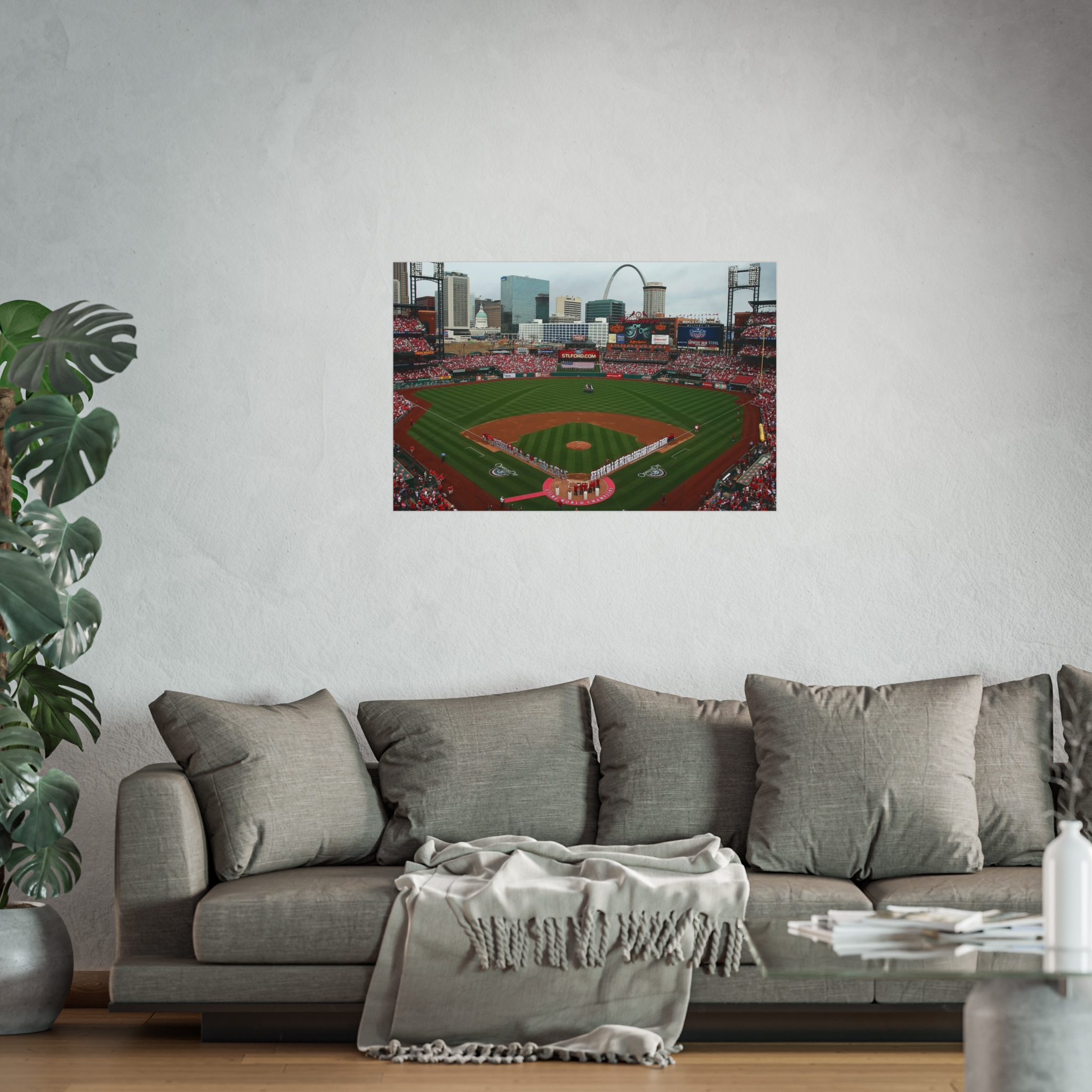 St. Louis Cardinals Busch Stadium Fine Art Posters - Image 2