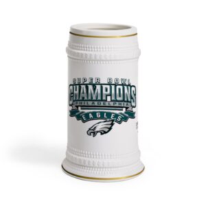 Philadelphia Eagles Super Bowl LIX Champions Stein Mug