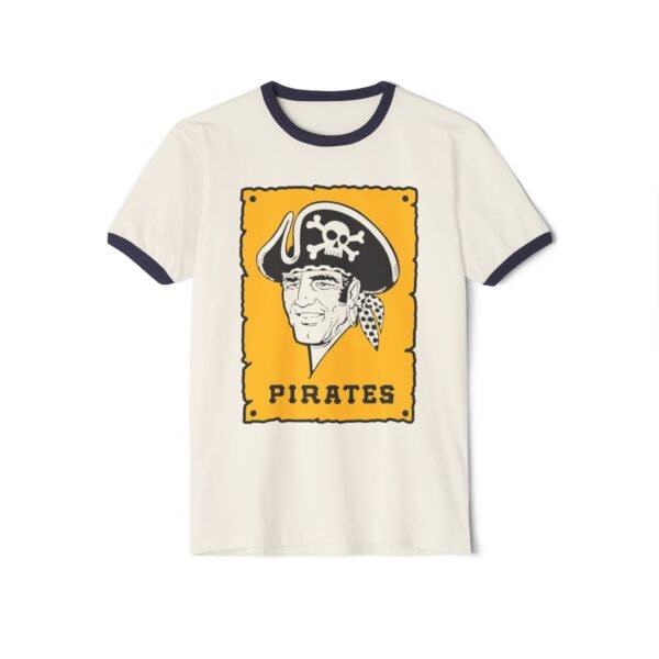 Pittsburgh Pirates Unisex Cotton Ringer T-Shirt - Image 9