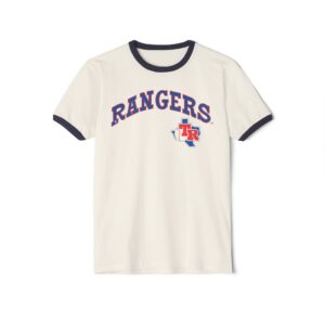 Texas Rangers Unisex Cotton Ringer T-Shirt