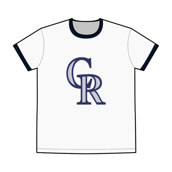Colorado Rockies Men's Staple Ringer Tee - Image 3