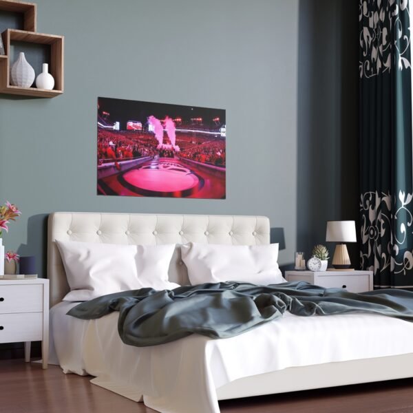 Tampa Bay Buccaneers Raymond James Stadium Indoor and Outdoor Silk Posters