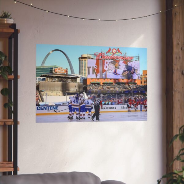 2017 Winter Classic Busch Stadium - Chicago Blackhawks vs St. Louis Blues Fine Art Posters - Image 3