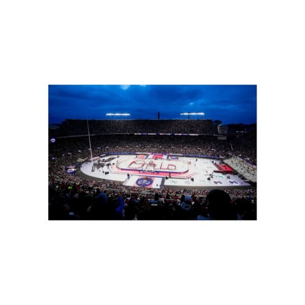 2025 Stadium Series Ohio Stadium - Detroit Red Wings vs Columbus Blue Jackets Fine Art Posters