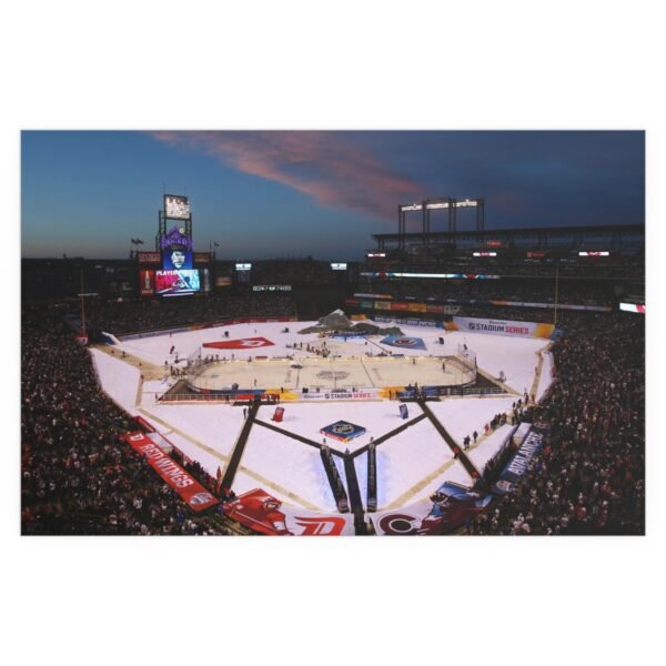 2016 Stadium Series Coors Field - Detroit Red Wings vs Colorado Avalanche Fine Art Posters - Image 2
