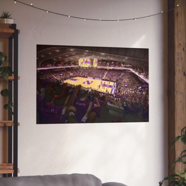 Northwestern Wildcats Welsh–Ryan Arena Fine Art Posters - Image 3