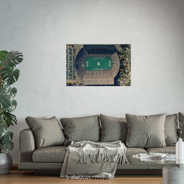 Michigan State Spartans Spartan Stadium Fine Art Posters - Image 2