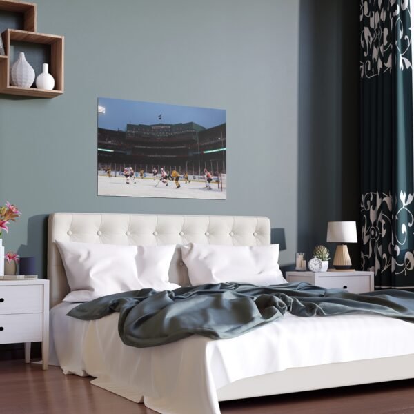 2010 Winter Classic Fenway Park - Philadelphia Flyers vs Boston Bruins Indoor and Outdoor Silk Posters