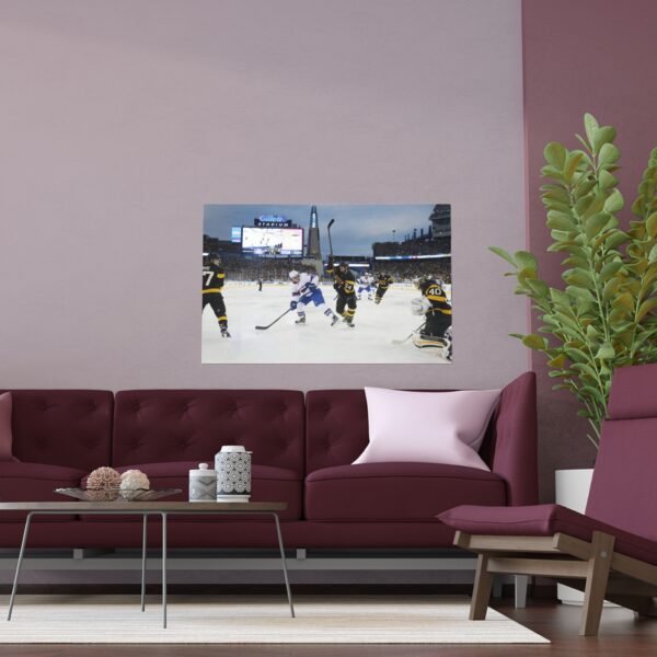 2016 Winter Classic Gillette Stadium - Montréal Canadiens vs Boston Bruins Fine Art Posters - Image 3
