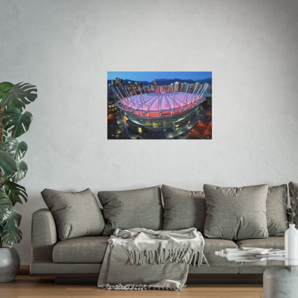 2014 Heritage Classic BC Place - Ottawa Senators vs Vancouver Canucks Fine Art Posters - Image 2