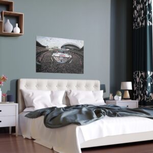 2024 Winter Classic T-Mobile Park - Vegas Golden Knights vs Seattle Kraken Indoor and Outdoor Silk Posters
