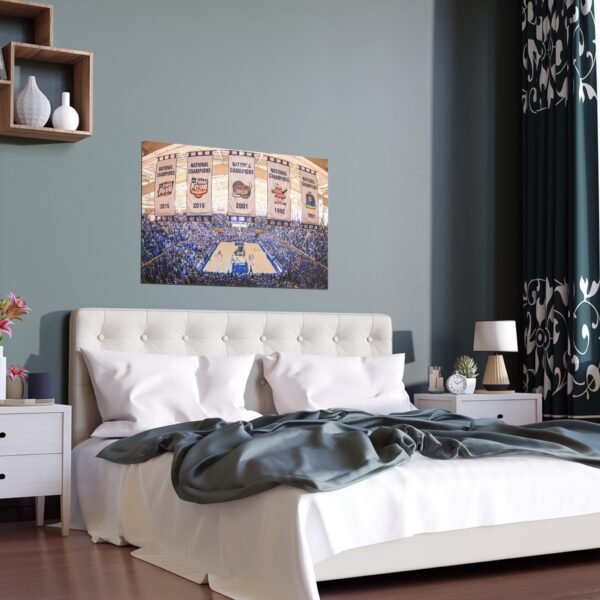 Duke Blue Devils Cameron Indoor Stadium Indoor and Outdoor Silk Posters