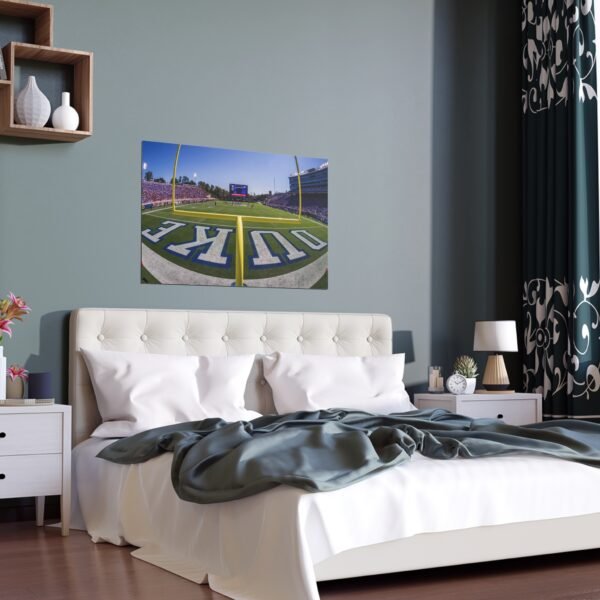 Duke Blue Devils Brooks Field at Wallace Wade Stadium Indoor and Outdoor Silk Posters