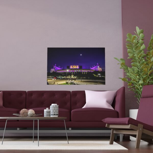 LSU Tigers Tiger Stadium Indoor and Outdoor Silk Posters - Image 3