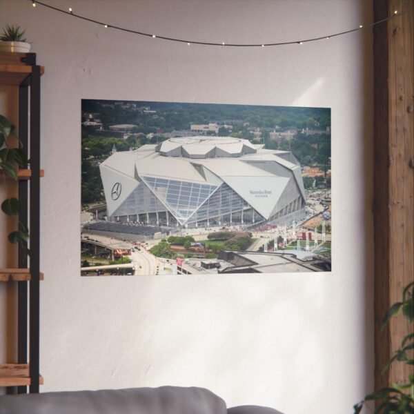 Atlanta Falcons Mercedes-Benz Stadium Fine Art Posters - Image 3