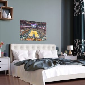 Virginia Cavaliers John Paul Jones Arena Indoor and Outdoor Silk Posters