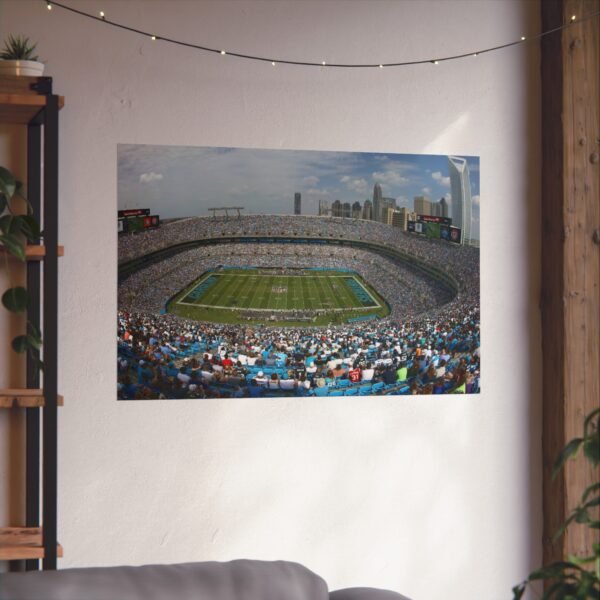 Carolina Panthers Bank of America Stadium Fine Art Posters - Image 3