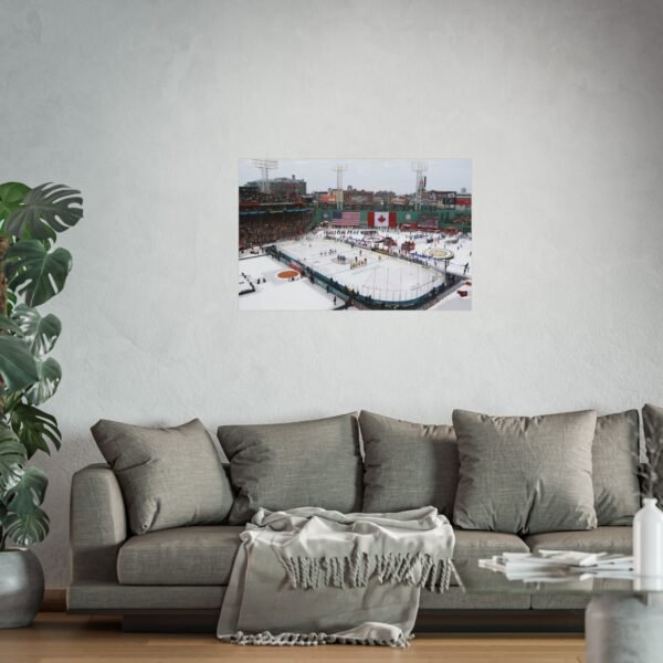 2010 Winter Classic Fenway Park - Philadelphia Flyers vs Boston Bruins Fine Art Posters - Image 2