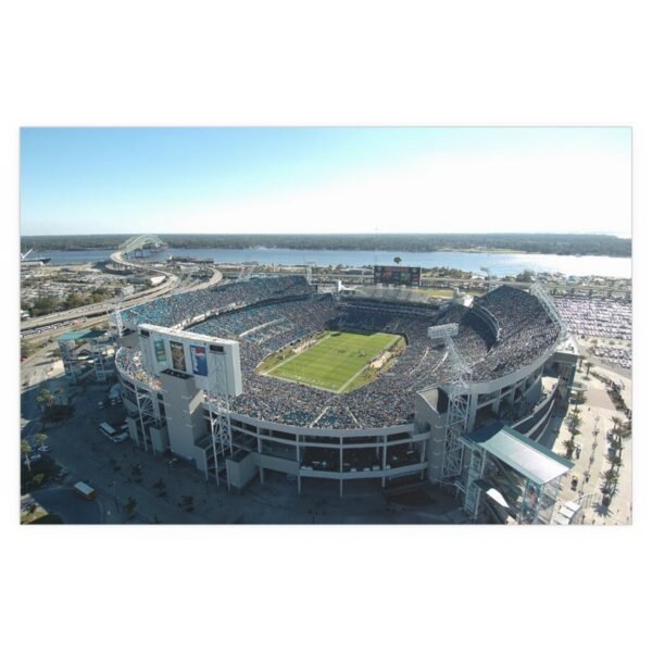 Jacksonville Jaguars EverBank Stadium Indoor and Outdoor Silk Posters - Image 2