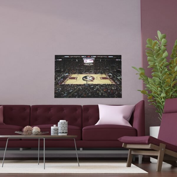 Florida State Seminoles Tucker Center Indoor and Outdoor Silk Posters - Image 3
