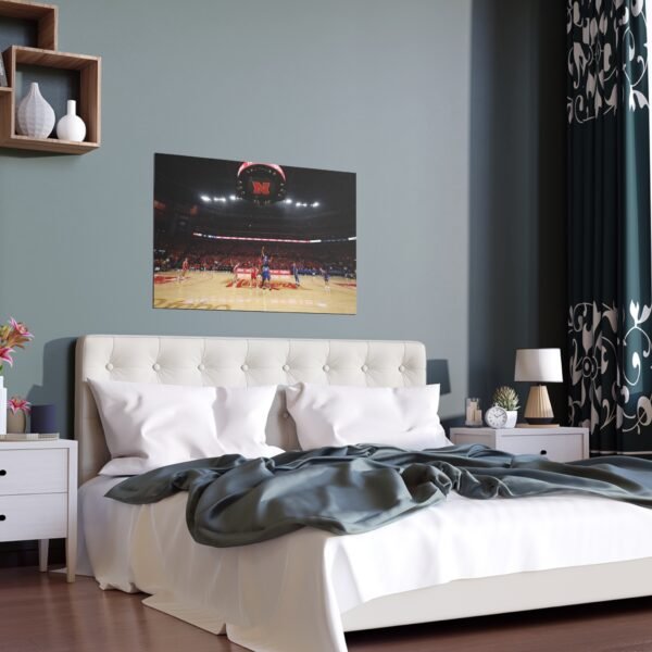 Nebraska Cornhuskers Pinnacle Bank Arena Indoor and Outdoor Silk Posters