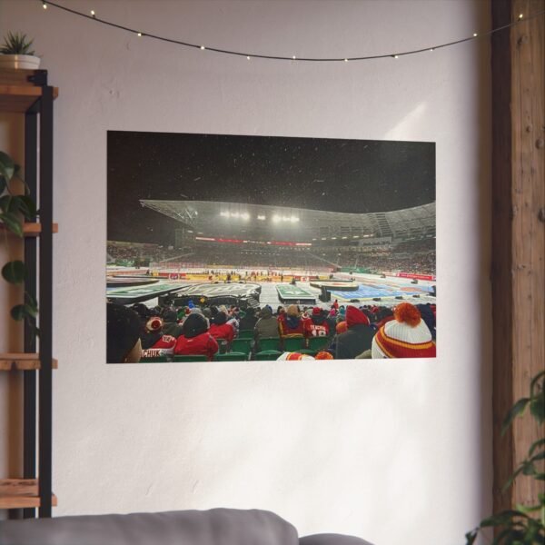 2019 Heritage Classic Mosaic Stadium - Calgary Flames vs Winnipeg Jets Fine Art Posters - Image 3