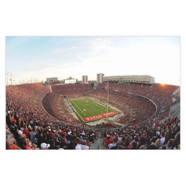 Ohio State Buckeyes Ohio Stadium Indoor and Outdoor Silk Posters - Image 2