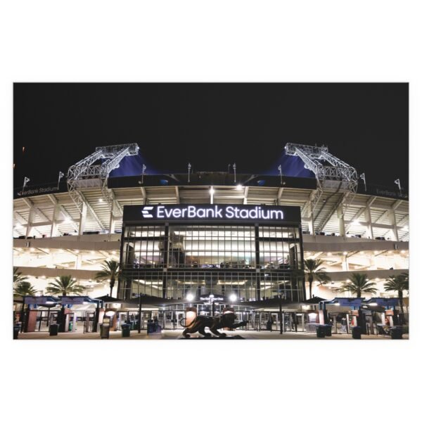 Jacksonville Jaguars EverBank Stadium Indoor and Outdoor Silk Posters - Image 2