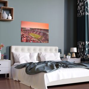 Arkansas Razorbacks Donald W. Reynolds Razorback Stadium Indoor and Outdoor Silk Posters