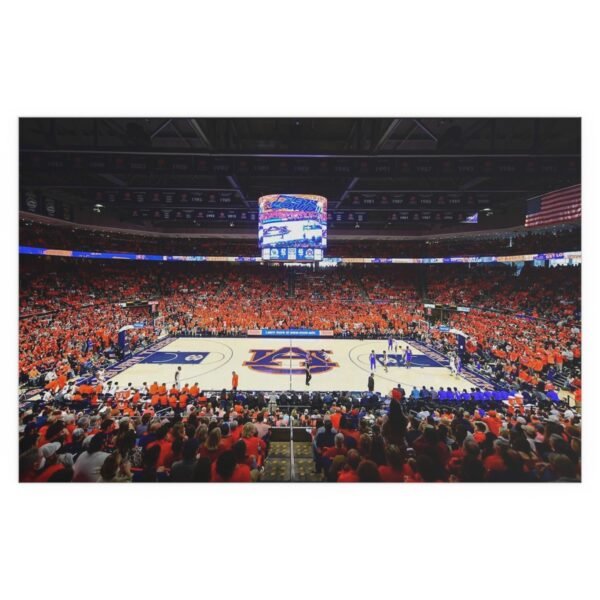 Auburn Tigers Neville Arena Indoor and Outdoor Silk Posters - Image 2
