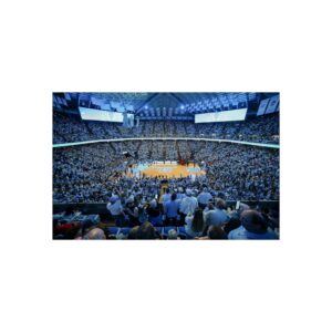 North Carolina Tar Heels Dean Smith Center Fine Art Posters