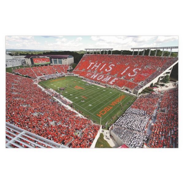 Virginia Tech Hokies Lane Stadium Indoor and Outdoor Silk Posters - Image 2
